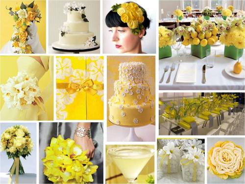 Mellow Yellow is a fresh summer wedding theme combining both pastel and